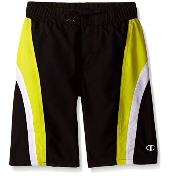 Boys' Dual Stripe Swim Short - Picture 2 of 2